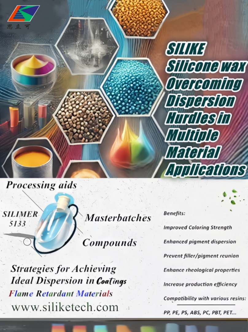 Solving  Dispersion in Plastics, Masterbatch, Coatings with SILIMER 5133